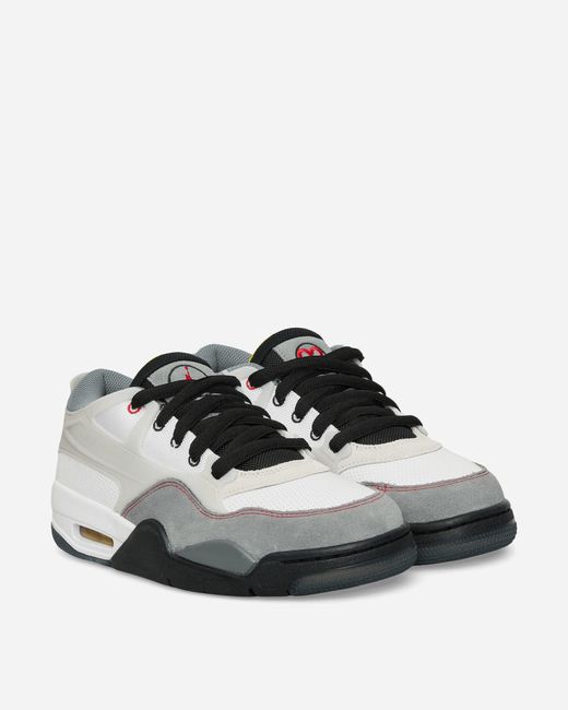 Nike Multicolor Air Jordan 4 Rm Premium Sneakers Smoke for men