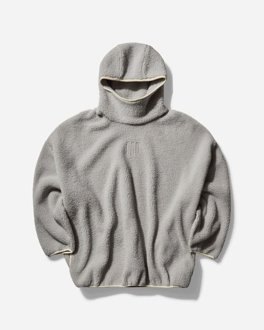 Adidas Gray S Fear Of God Athletics Hike Hoodie Sesame for men