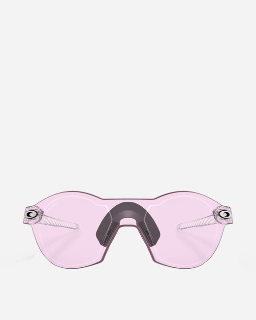 Oakley Pink Re:subzero Sunglasses Clear / Prizm Low Light for men