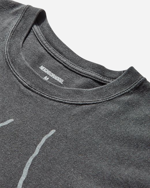 Neighborhood Gray Men S Ss-7 T-shirt for men