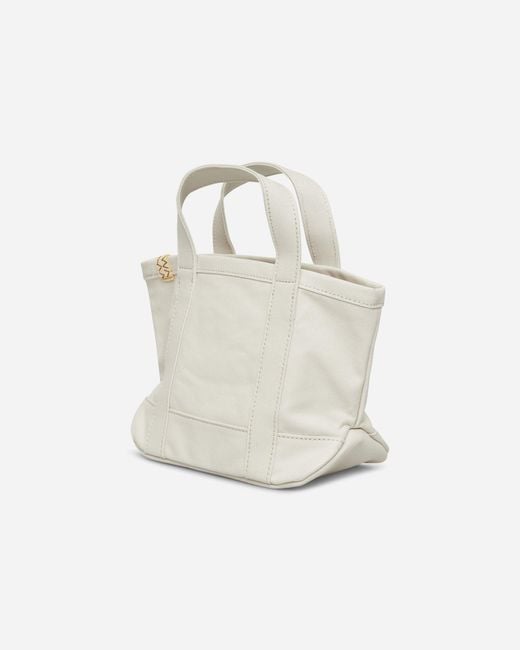 Visvim White Juneau Tote (S) Ivory for men
