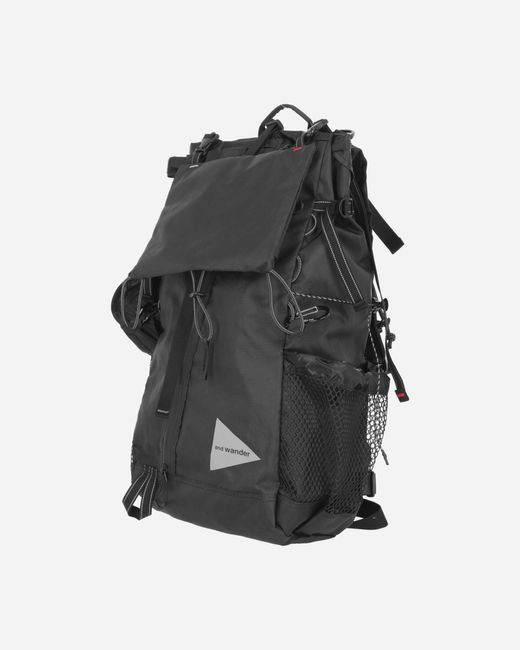 And Wander Black Ecopak 30l Backpack for men