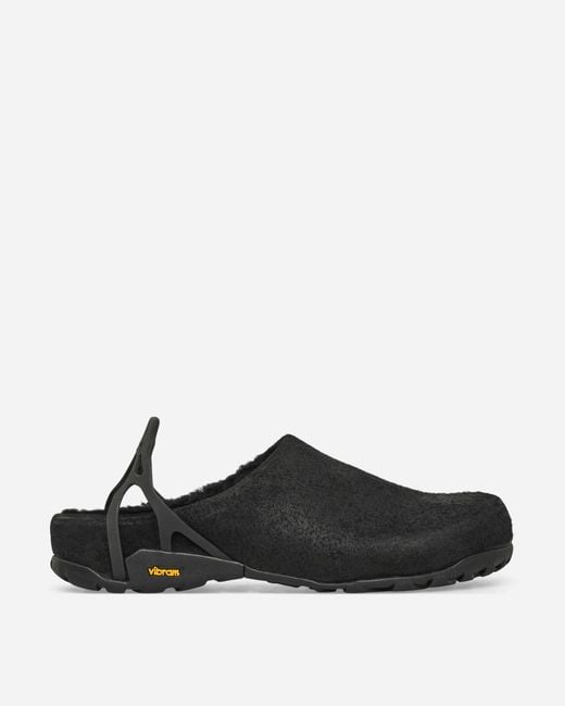 Roa Black Fedaia Sherpa Mules for men