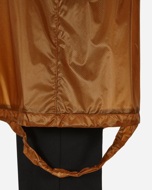 Undercover Brown Packable Parka Jacket for men