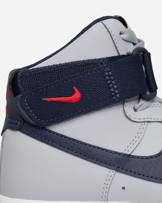 Nike Gray Wmns Air Force 1 High "patriots"