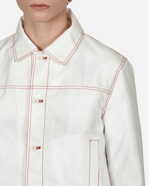 KANGHYUK White Readymade Airbag 2 Pocket Jacket for men