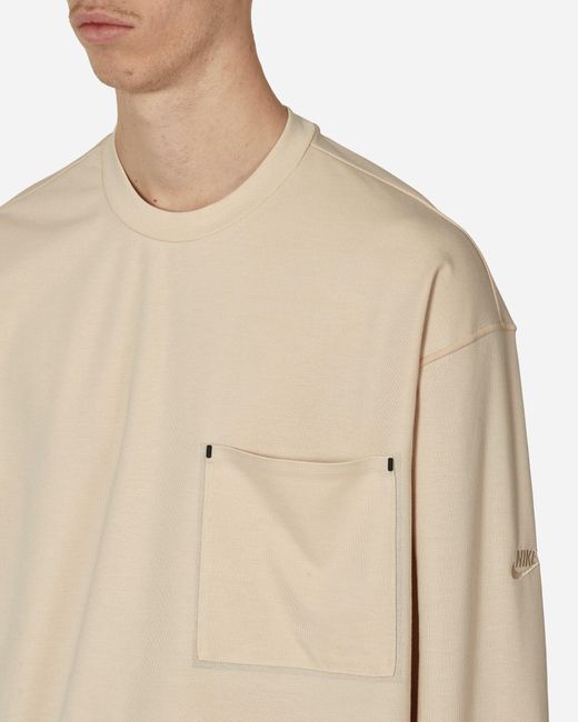 Nike Natural Sportswear Dri-fit Longsleeve T-shirt Sanddrift for men