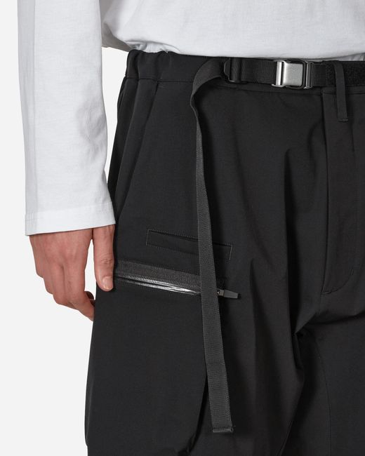 Acronym Black Schoeller Dryskin Cargo Shorts for men