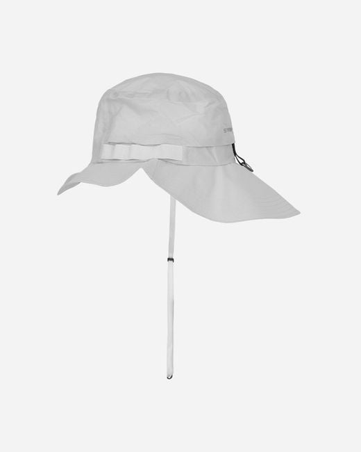 Nike White Acg Apex Bucket Hat Photon Dust for men