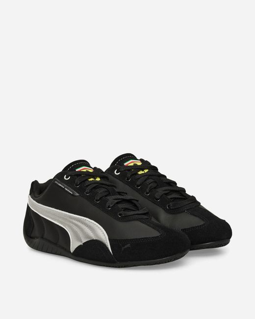 PUMA Women S Scuderia Ferrari Hp Speedcat Sneakers Black / Silver