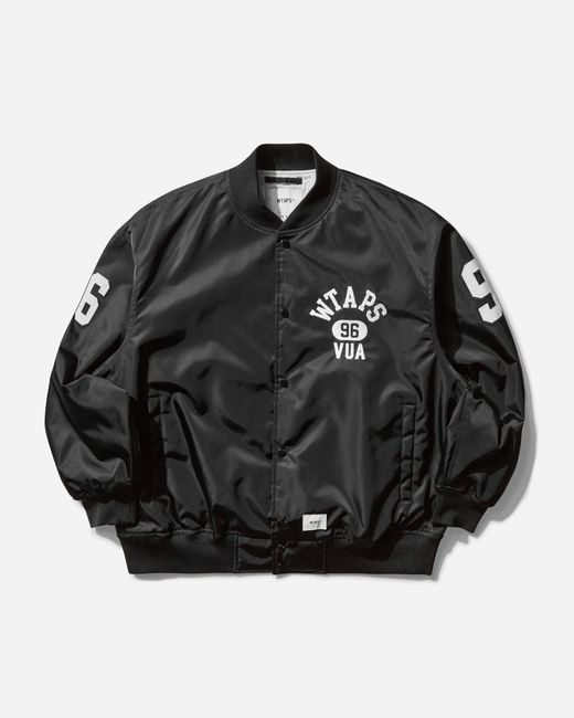 (w)taps Black S Team Jacket for men