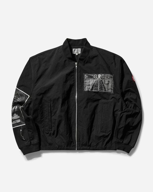 Cav Empt Black Estrangement Zip Jacket for men
