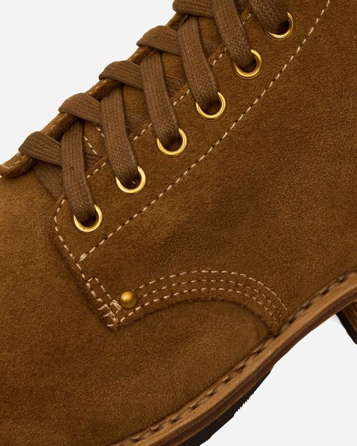 Visvim Brown Brigadier Boots-Folk for men