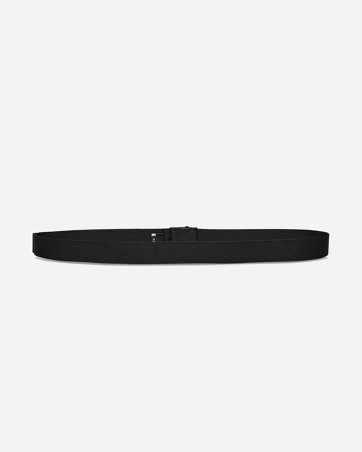 Y-3 White Classic Logo Belt for men