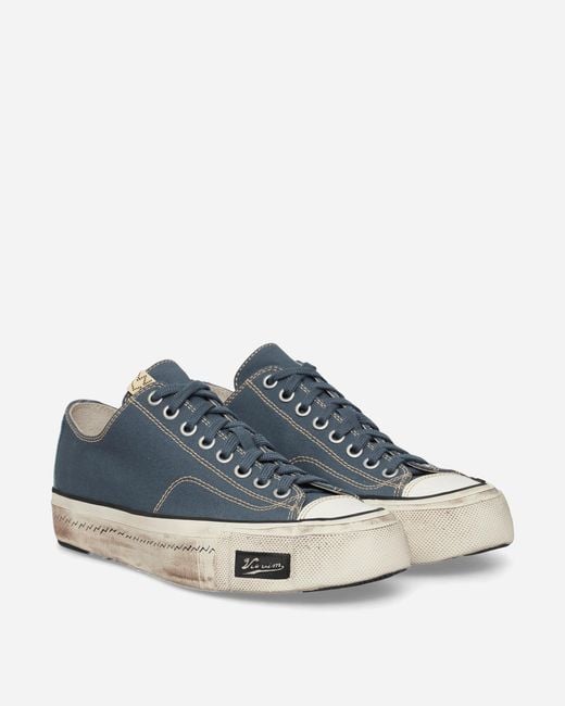 Visvim Blue Skagway Lo G.Patten Sneakers for men