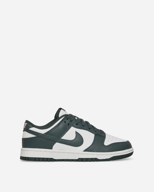Nike Green Dunk Low Retro Sneakers Vintage for men