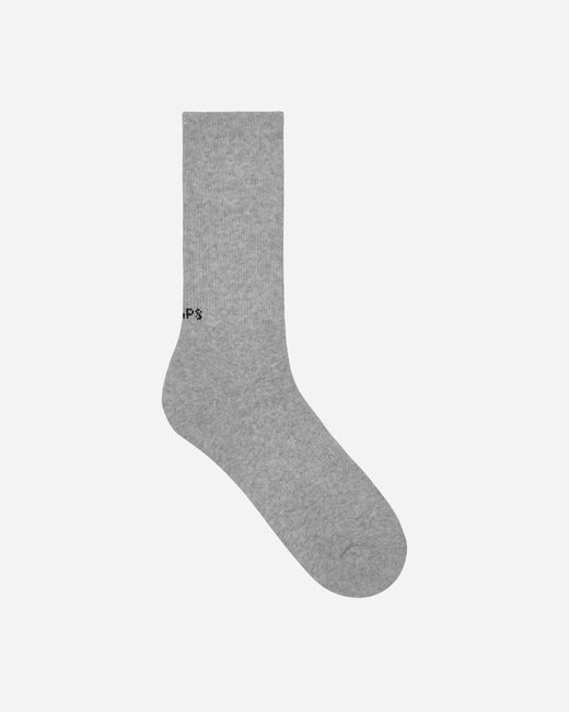 (w)taps Gray Skivvies Socks for men