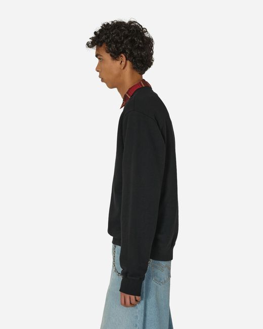Undercover Black Don T Crewneck Sweatshirt for men