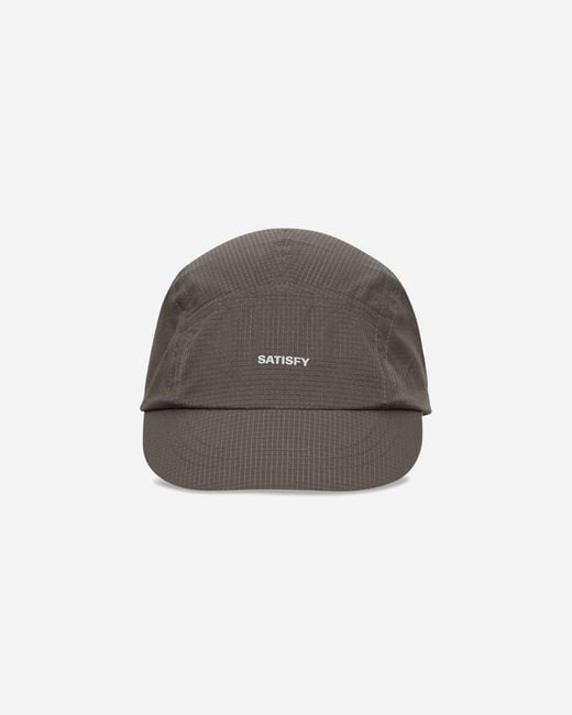 Satisfy Brown Rippy Air Trail Cap Shitake for men