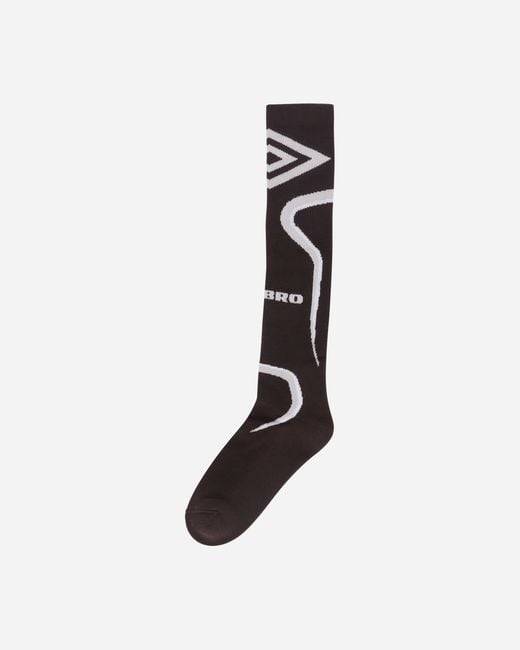 Umbro White Knee High Socks for men