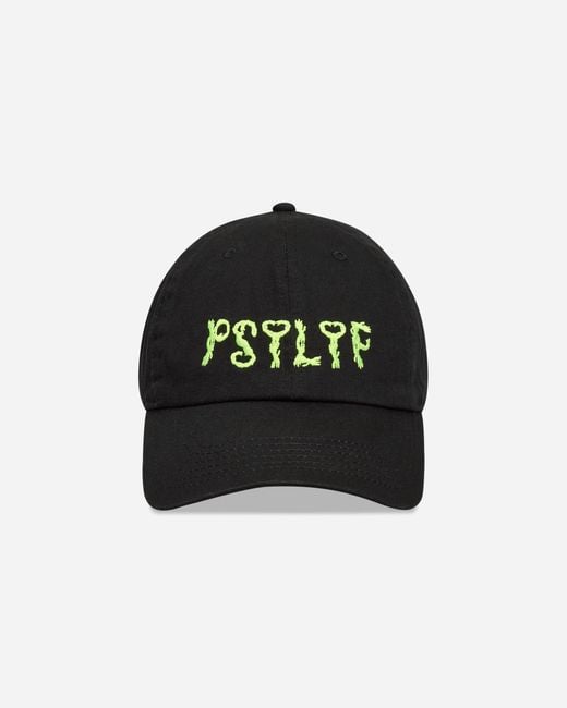 PSY LYF Black Logo Cap for men