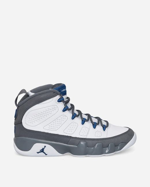 Nike Air Jordan 9 Retro Sneakers Flint Grey / French Blue for men