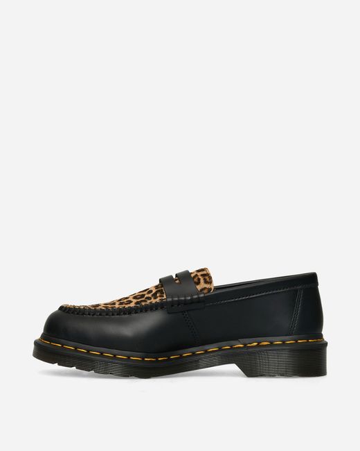 Dr. Martens Black Penton Smooth Leather Loafers Light Tan for men