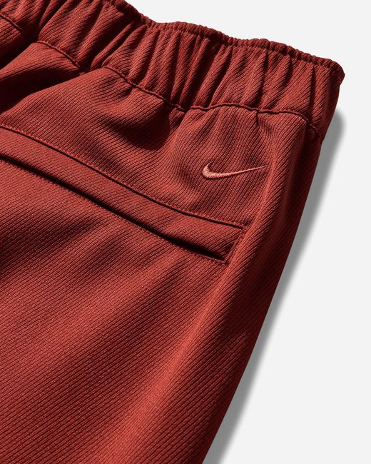 Nike Red Men S Wool Classic Woven Pants Mars Stone for men
