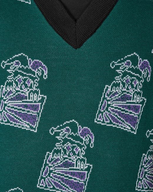 Rassvet (PACCBET) Green Clown Gilet for men