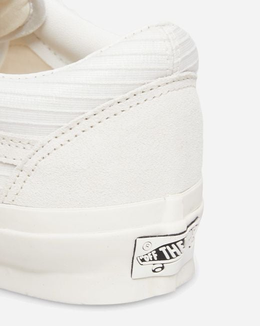 Vans White Premium Old Skool Ripstop Sneakers Marshmallow True for men