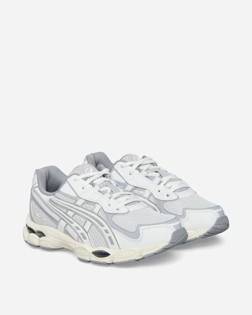 Asics White Gel-Nyc 2055 Sneakers Glacier for men