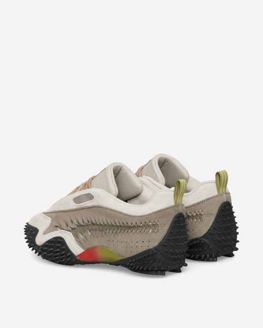 PUMA Multicolor Aries Mostro Craft Sneakers Ecru / Mouse Gray for men