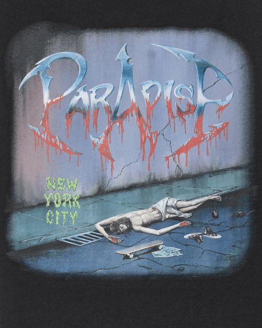 Paradis3 Blue Obituary T-shirt for men