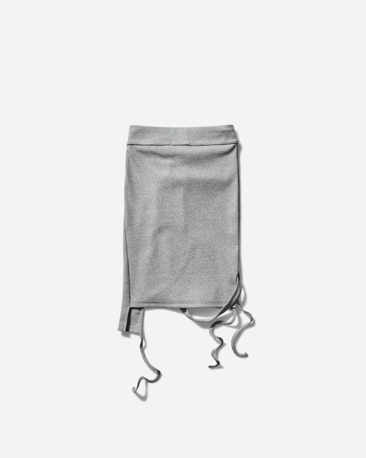 OTTOLINGER Gray Rib Skirt Melange