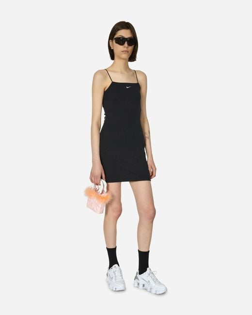 Nike Black Chill Knit Cami Dress