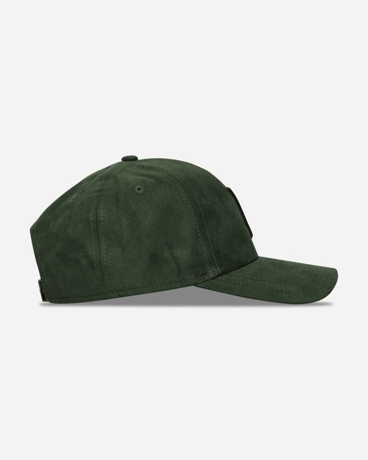 KTZ Green La Dodgers Faux Suede 9Forty E-Frame Cap Dark for men