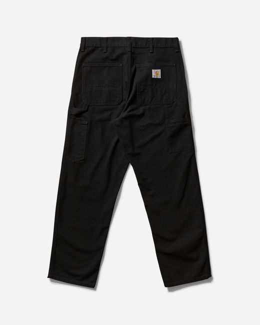 Carhartt Black S Single Knee Pants (Rinsed) for men