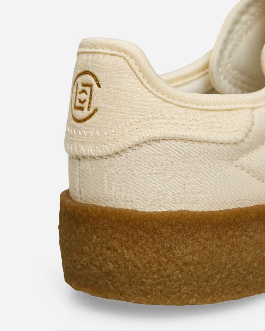 Adidas Clot By Edison Chen Gazelle Sneakers Cream White / Core White for men