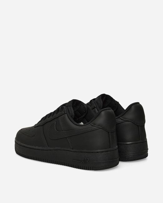 Nike Black Air Force 1 Low Retro Premium Sneakers for men