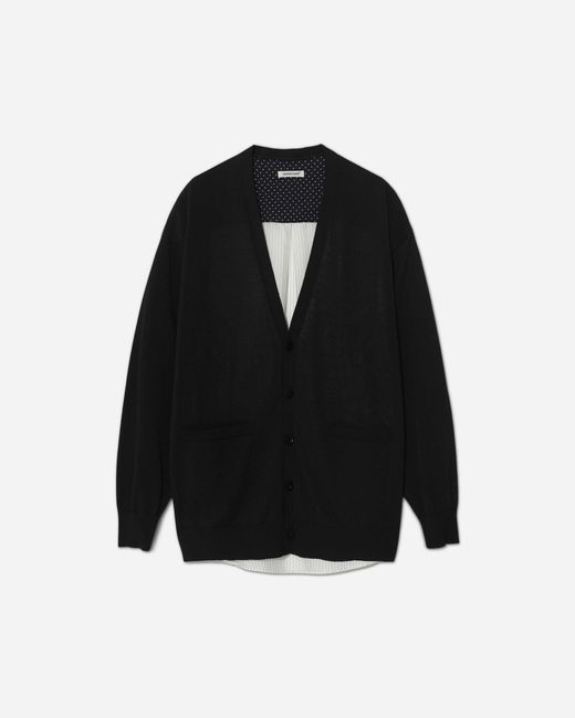 Undercover Black S Shirt Trim Knit Cardigan for men