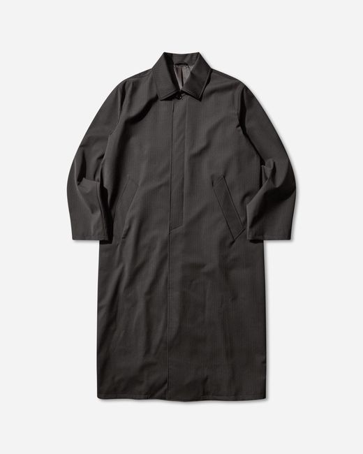 Our Legacy Men S Cloak Carcoat Churchill Stripe in Black for Men