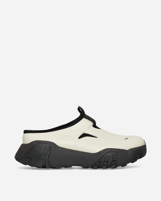 SLAM JAM White Vibram Rubber Core Sabot Asparagus for men