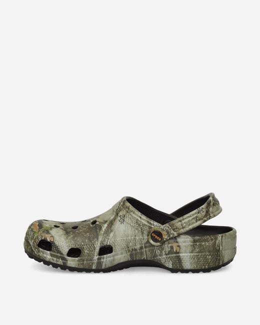 CROCSTM Green Realtree Apx Classic Clogs for men