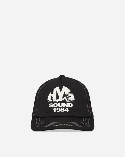 Hysteric Glamour Hys Sound Mesh Cap Black for men