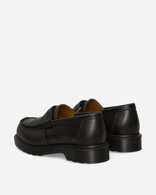 Dr. Martens Black Penton Leather Loafers for men