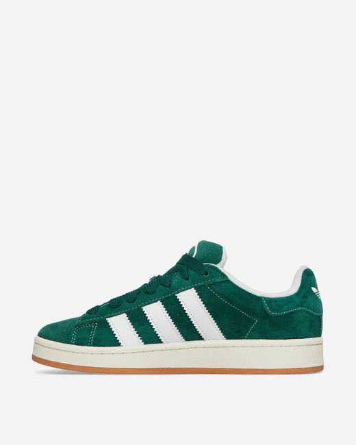 Adidas Green Campus 00s Sneakers Dark / Cloud White for men
