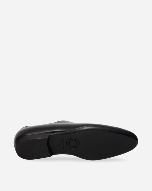 Dries Van Noten Black Leather Oxford Shoes for men