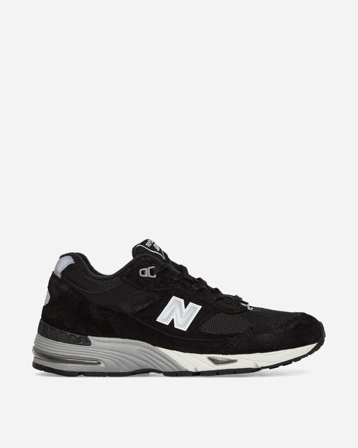 New Balance Black Wmns Made In Uk 991v1 Sneakers / Silver