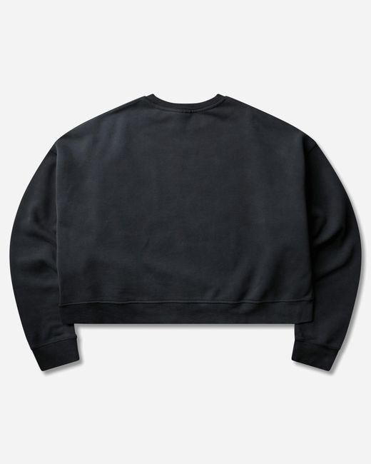 Nike Blue Men S In1house Crop Crewneck Sweatshirt for men