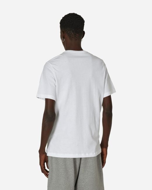 Nike White Graphic T-shirt for men